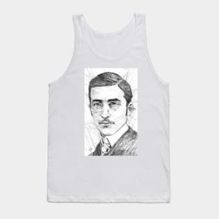 STEFAN ZWEIG pencil portrait .1 Tank Top